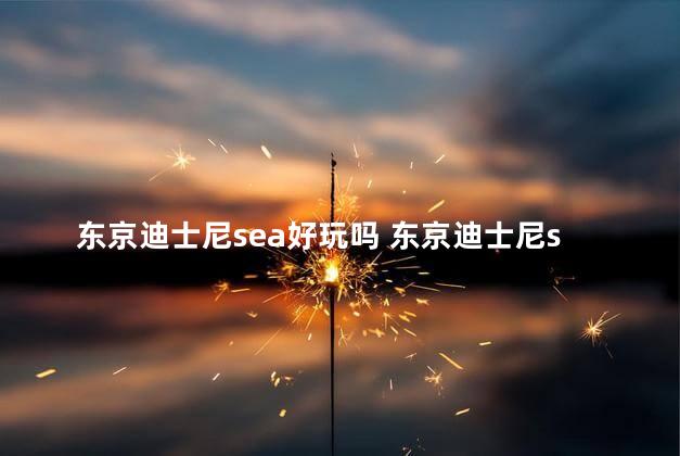 东京迪士尼sea好玩吗 东京迪士尼sea官网